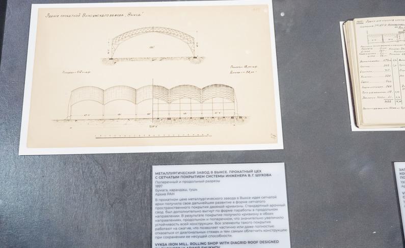 В Музее истории Выксунского металлургического завода 27 ноября откроется выставка «Шухов. Формула архитектуры» (0+) о наследии великого инженера, изобретателя и ученого Владимира Шухова.